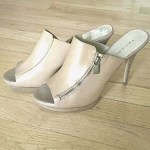 Tahari Leather Heels 10